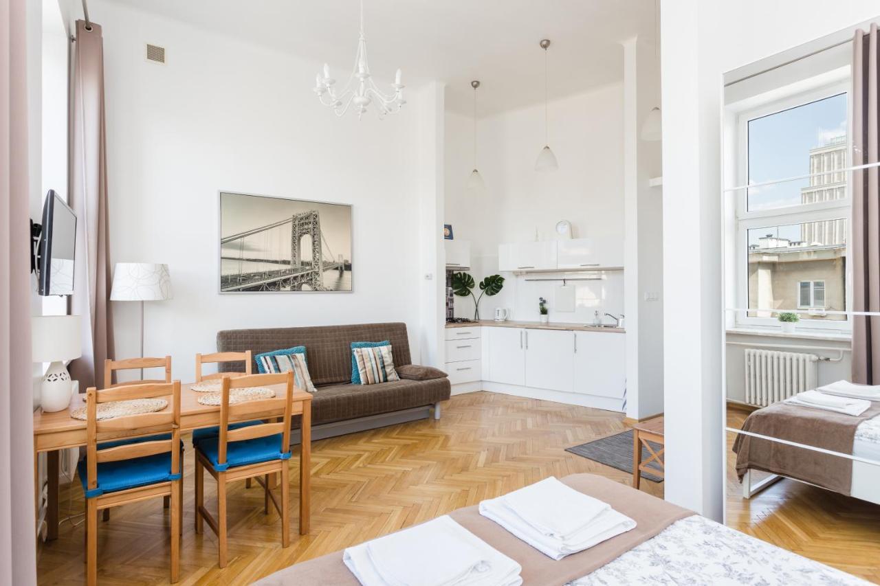 Latte Apartment Warschau Buitenkant foto